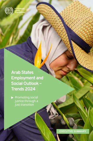 Arab States Employment and Social Outlook 2024 cover