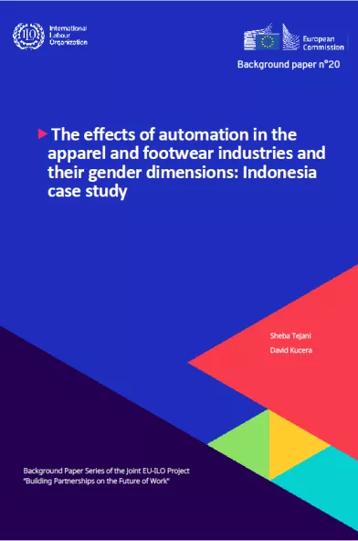 Cover for Automation in Apparel Industry in Indonesia Background paper 20