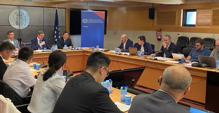 The Chinese delegation visited Economic and Social Council of Spain in June 2024